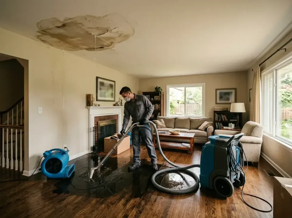 attic-pipe-burst-ceiling-drip-008 — frequently asked questions, Water Damage Restoration & Carpet Care in Port Ewen, NY